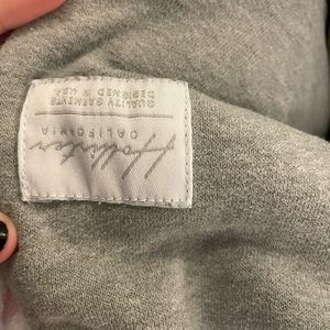 hollister cs grey sweatpants